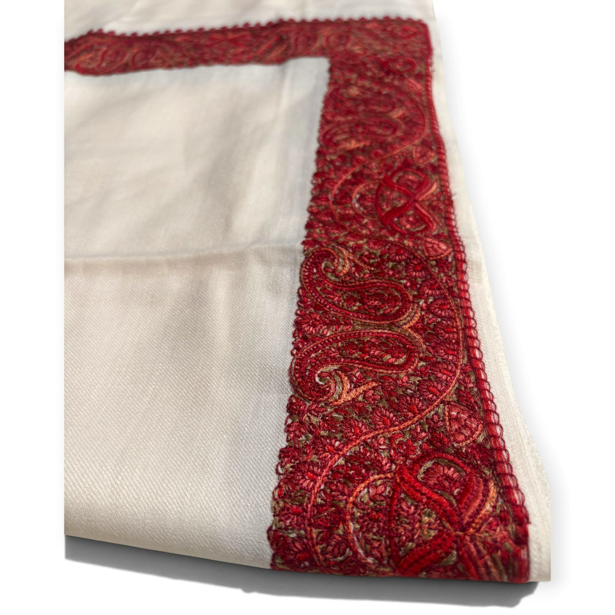 Kashmiri Kanni Border Shawl