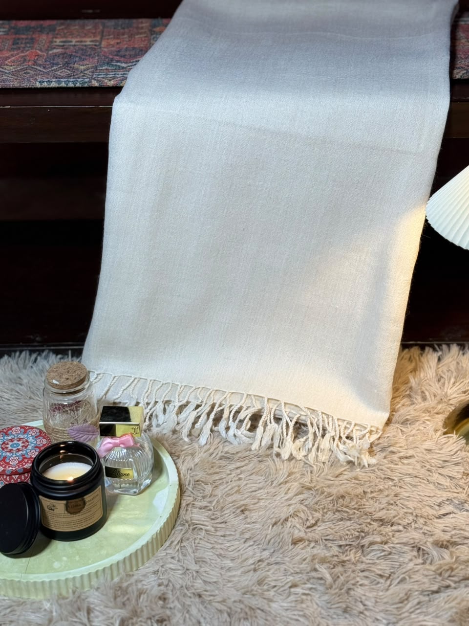 Simple Wool Shawl