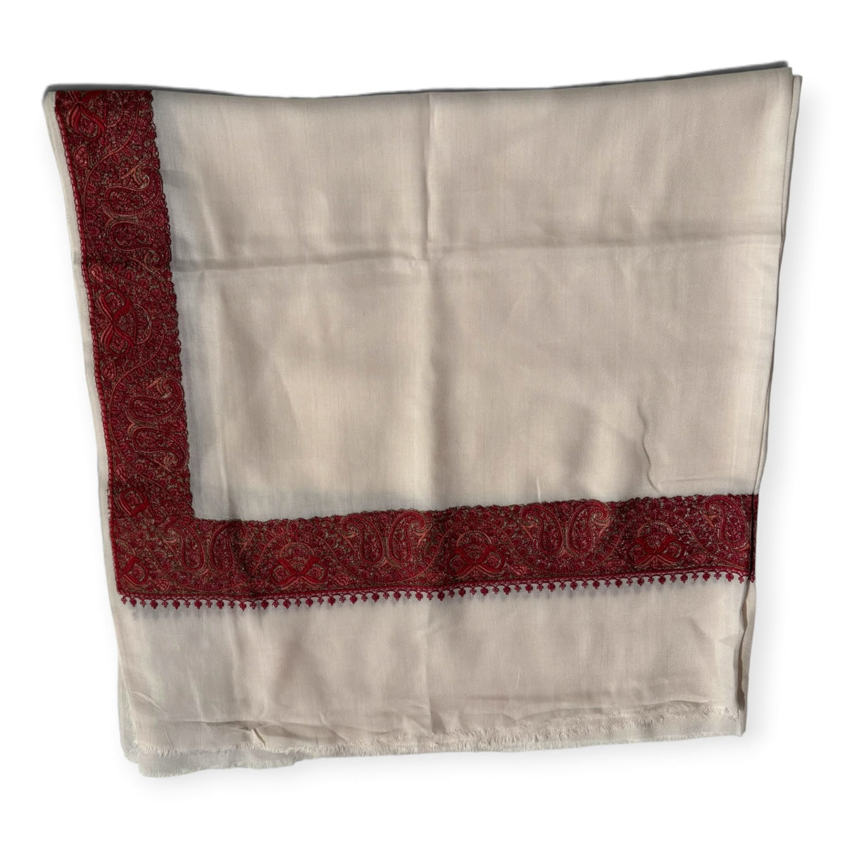 Kashmiri Kanni Border Shawl