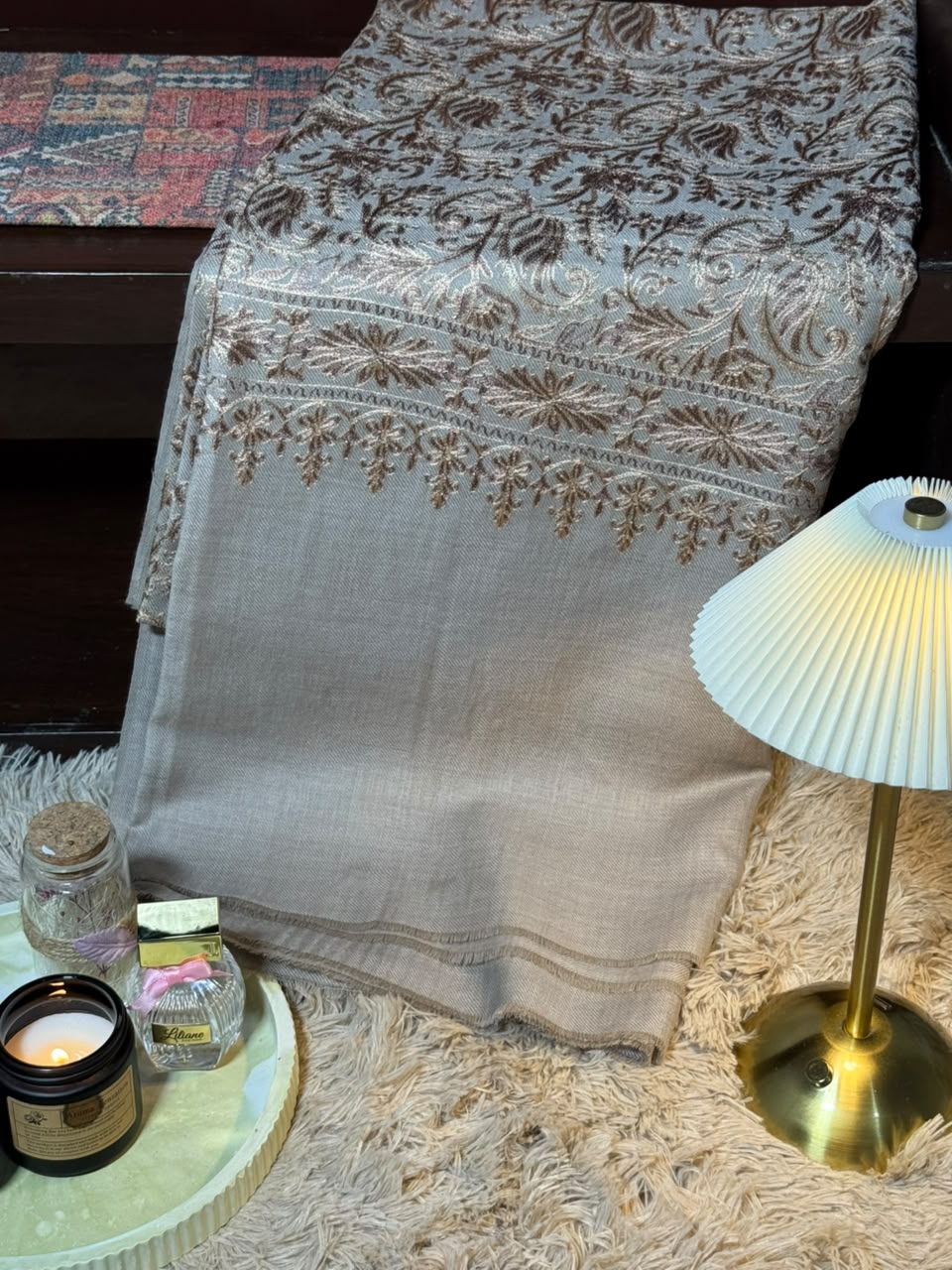 Kashmiri Aari Pashmina